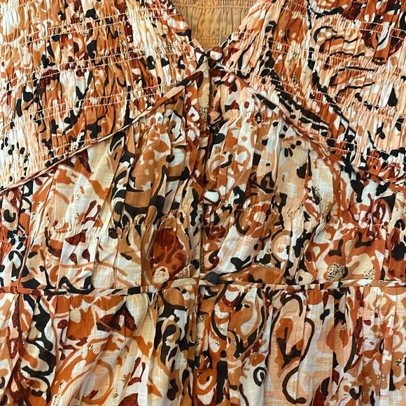 Anthropologie Plus tiered dress 1X | new with tags - Picture 3 of 11